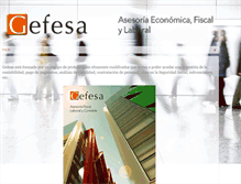 Tablet Screenshot of gefesa.com